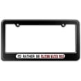 thumbnail image 1 of I'd Rather Be Playing Water Polo License Plate Frame, 1 of 1