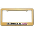 thumbnail image 1 of I'd Rather Be Sewing License Plate Frame, 1 of 1