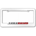 thumbnail image 1 of I'd Rather Be Square Dancing License Plate Tag Frame, Multiple Colors, 1 of 1