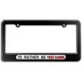 thumbnail image 1 of I'd Rather Be Video Gaming License Plate Frame, 1 of 1