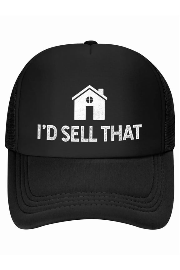 I'd Sell That Funny Realtor Real Estate Agent Baseball Cap