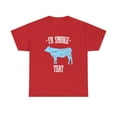 thumbnail image 1 of I'd Smoke That - Cow Shirt, Funny BBQ Smoker Shirt, Gift For Dad - ID: 349, 1 of 7