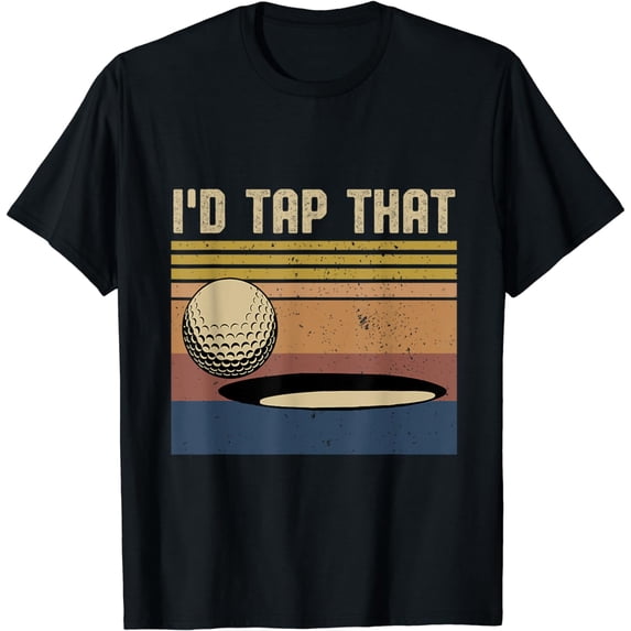 I'd Tap That Funny Golf Vintage T-Shirt