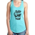 thumbnail image 1 of I'd Tap That Racerback Tank, 1 of 1