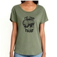 thumbnail image 1 of I'd Tap That Womens Dolman Tee, 1 of 3