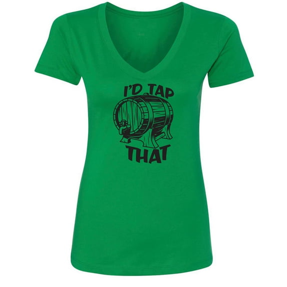I'd Tap That Womens V-Neck Tee