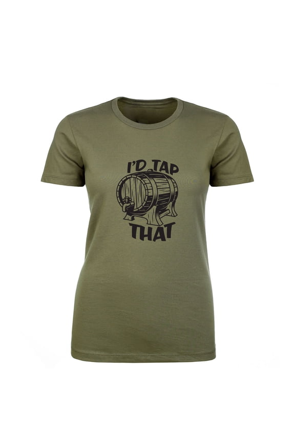 I'd Tap That Womens crewneck tee