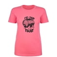 thumbnail image 1 of I'd Tap That Womens crewneck tee, 1 of 1