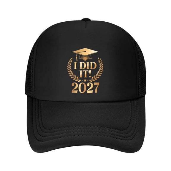 I did it 2027 Graduate for Class of 2027 Graduation 2027 Baseball Cap