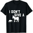 thumbnail image 1 of I don't give a Rat gift funny Donkey, Animal Joke Humor T-Shirt, 1 of 4