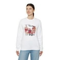 thumbnail image 1 of I don't need a Valentine, Just Coffee Sweatshirt, 1 of 5