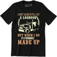 thumbnail image 1 of I dont Always Fill Out A Logbook But I Do It's Probably Made Up for Men T-Shirt, 1 of 4
