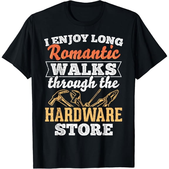 I enjoy long romantic walks through the hardware T-Shirt