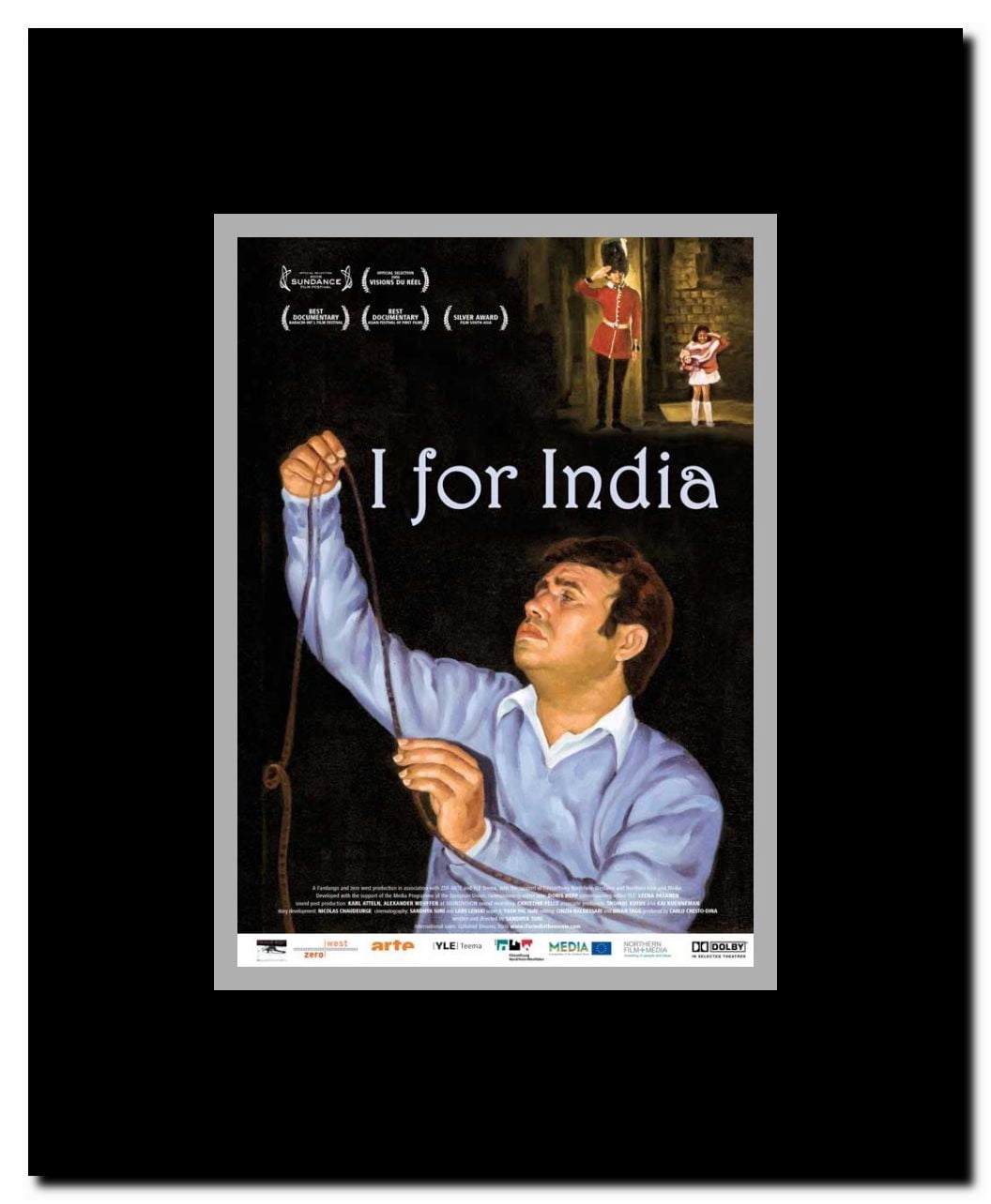 I for India Framed Movie Poster