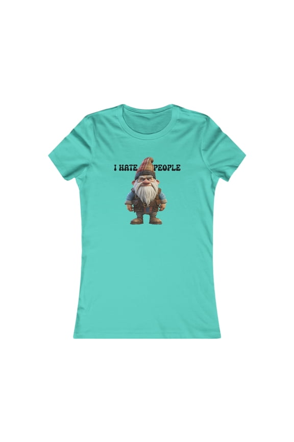 I hate people Women's Favorite Tee by Cryptid Trading Post