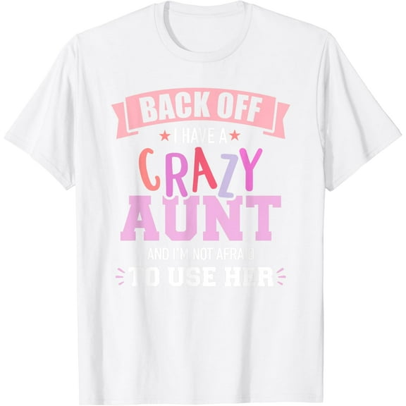 I have a crazy aunt not afraid to use her T-Shirt100% cotton