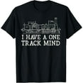 thumbnail image 1 of I have a one track mind, Train gifts for men Adults Train T-Shirt, 1 of 4