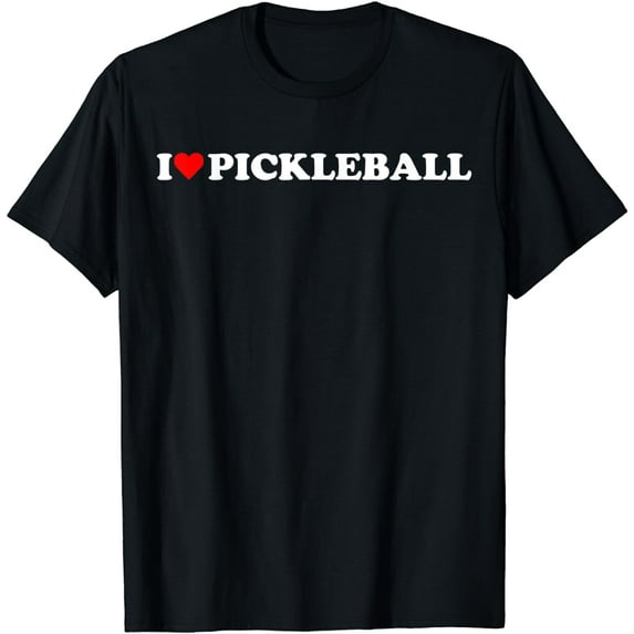 I heart Pickleball I love Pickleball Hobby Theme Lover T-Shirt