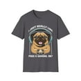 thumbnail image 1 of I just Really Like Pugs and Gaming Sarcastic Graphic Novelty, 1 of 4