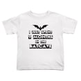thumbnail image 1 of I just Spent 9 Months In The Batcave Cute Toddler T Shirts for Boys Girls (White, Youth XL), 1 of 5