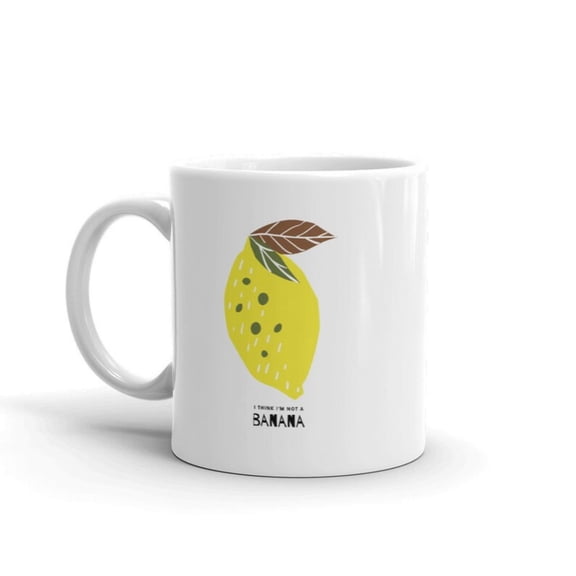 I k I'm Not A Banana Mug - Funnemon Ceramic Mug.