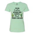 thumbnail image 1 of I know A Prick When I See One Ladies Short Sleeve T-shirt-Mint-xl, 1 of 4