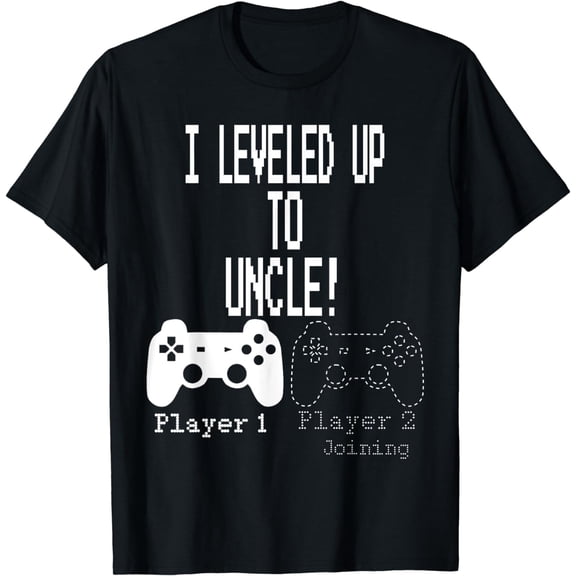 I leveled up to Uncle, new uncle gaming T Shirt