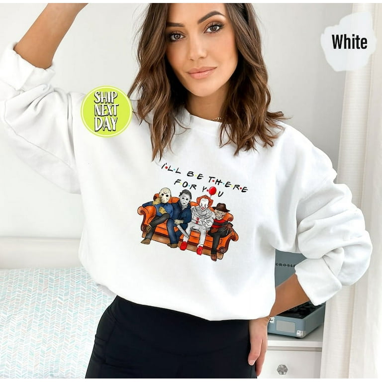 Horror friends hoodie clearance