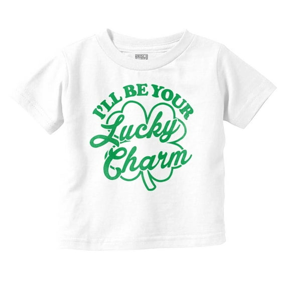 I'll Be Your Lucky Charm Clover Toddler Boy Girl T Shirt Infant Toddler Brisco Brands 18M