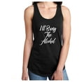 thumbnail image 1 of I'll Bring The Alcohol Racerback Tank, 1 of 2