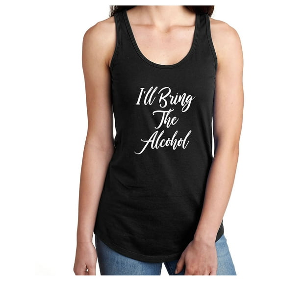 I'll Bring The Alcohol Racerback Tank