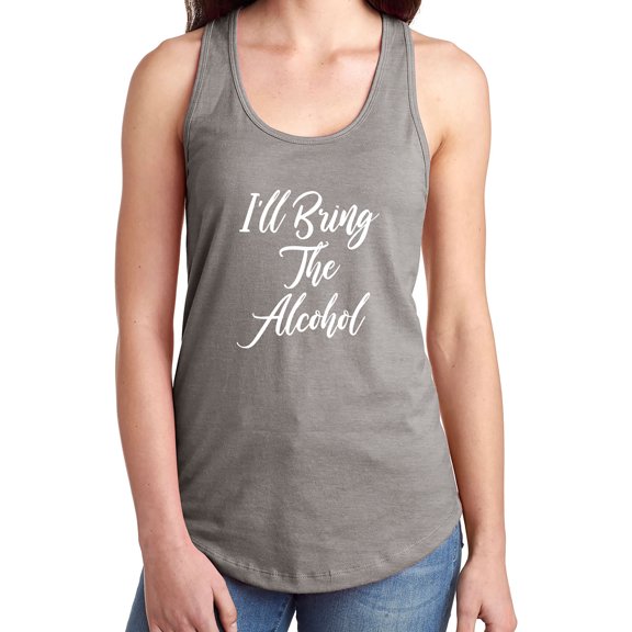 I'll Bring The Alcohol Racerback Tank
