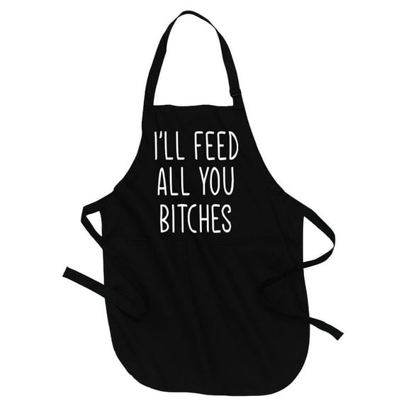 I'll Feed All You Cooking Baking Grilling Gift for Chef Baker Cook Mom Apron