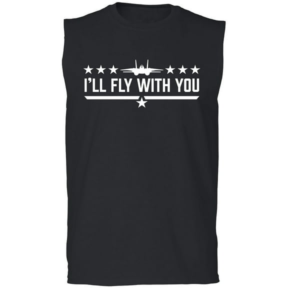 I'll Fly With You Adult Sleeveless Tee