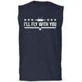 thumbnail image 1 of I'll Fly With You Adult Sleeveless Tee, 1 of 3