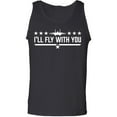 thumbnail image 1 of I'll Fly With You Adult Tank Top, 1 of 3