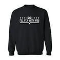 thumbnail image 1 of I'll Fly With You Crewneck Sweatshirt, 1 of 3