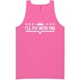 thumbnail image 1 of I'll Fly With You Neon Tank Top, 1 of 1