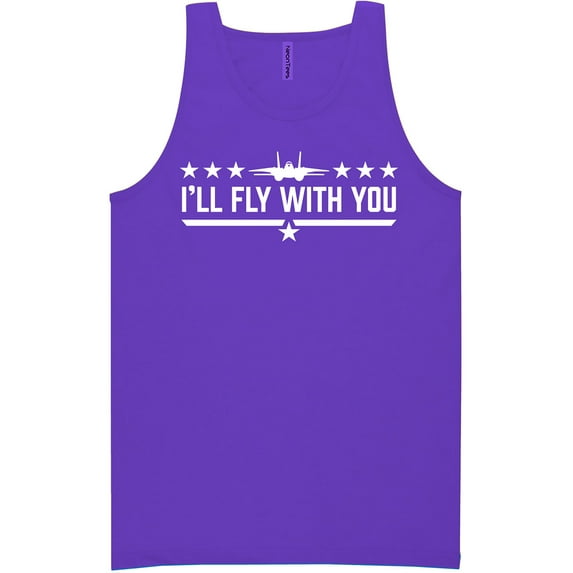 I'll Fly With You Neon Tank Top