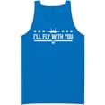 thumbnail image 1 of I'll Fly With You Neon Tank Top, 1 of 1