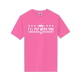 thumbnail image 1 of I'll Fly With You Short Sleeve Neon T-Shirt, 1 of 1
