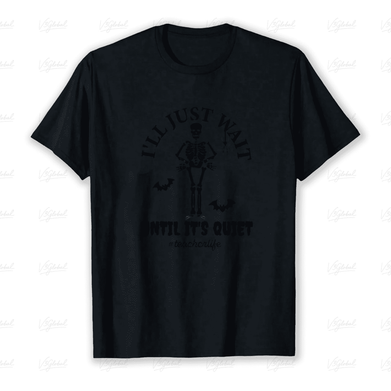 I’ll Just Wait Until It’s Quiet Unisex T-Shirt Halloween Bat and ...