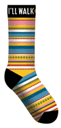 GIBBS SMITH I'll Walk with You Socks (Other merchandise)