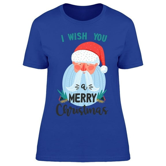 I'll Wish You A Merry Christmas T-Shirt Women -Image by Shutterstock, Female 3X-Large