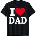 thumbnail image 1 of I love Dad T-ShirtDad store, 1 of 5