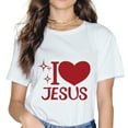 thumbnail image 1 of I love Jesus bible christ T-Shirt, 1 of 4