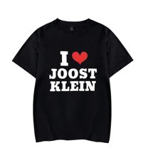 I love Joost klein 2024 T-shirt Merch Women Men Clothes Trend Casual Short Sleeve Top