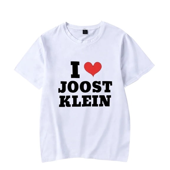 I love Joost klein 2024 T-shirt Merch Women Men Clothes Trend Casual Short Sleeve Top