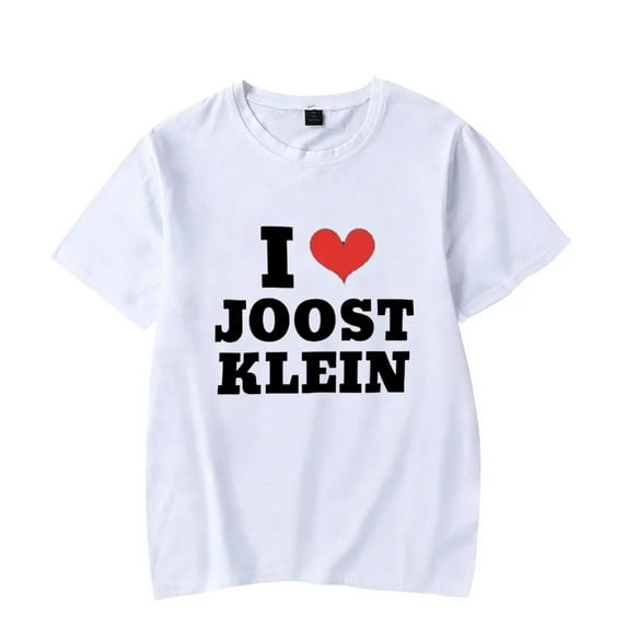 I love Joost klein 2024 T-shirt Merch Women Men Clothes Trend Casual Short Sleeve Top