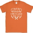 thumbnail image 1 of I love My Old Bird Dog T-Shirt Funny Hunting Hunter Humor Novelty Gift Tee - Orange, 3XL, 1 of 1